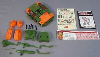 Transformers G1 Deluxe  ROADBUSTER  100% Complete W/ Unapplied Stickers 1985 • $399.99