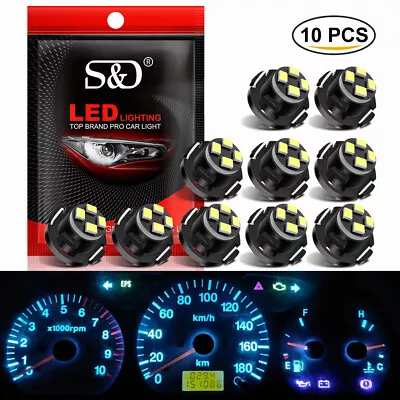 10X T3 T4.2 T4.7 LED Light Bulb Car Interior Instrument Dashboard Indicator Lamp • $5.03