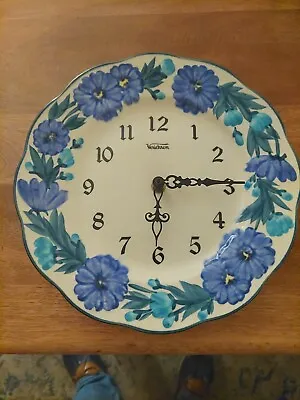 Stangl Dahlia Verichron Clock Vintage • $25