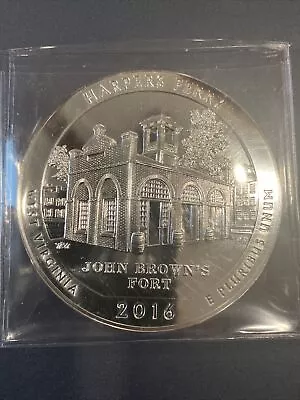 2016 America The Beautiful 5 Oz Silver Quarter  Harpers Ferry West Virginia • $200