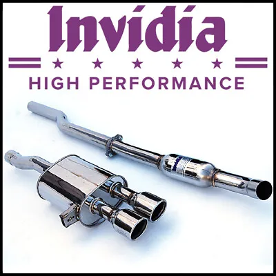 Invidia Q300 Stainless Cat-Back Exhaust System Fit 14-17 Mini Cooper S Hatchback • $716.31
