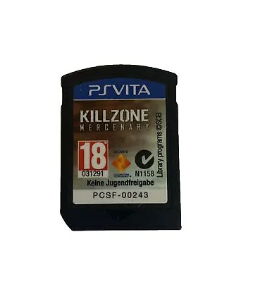 Killzone Mercenary Sony Playstation Vita Postage Included PSVITA VGC Cartridge • $19.95