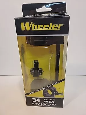 Wheeler 1 Pc Scope Mount 34 Mm Extra High HIGH Fits Savage 110 Long Action  NEW • $19.99