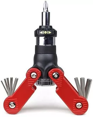 15-in-1 Multi-Tool Ratchet Screwdriver & Hex Key Wrench Combo Tool • £9.99