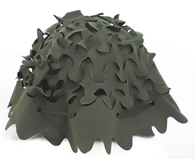 Ghillie Helmet Cover French Foreign Legion 'Salade' Type Camouflage New Fits M1  • £13.75
