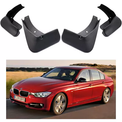 $52.79 • Buy Car Mudguard Fender Mud Flaps Splash Guard Kit For BMW 3-Series Sedan 12-18 F30