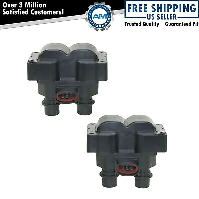 Ignition Coil Packs Pair Set NEW For Ford Lincoln Mercury 4.6L 5.0L V8 • $40.81