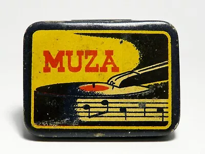  Full Of Needles  MUZA Nadeln Gramophone Needle Tin Nadeldose • $25