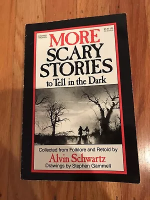 More Scary Stories To Tell In The Dark Softcover Book Alvin Schwartz 1984 • $6.59