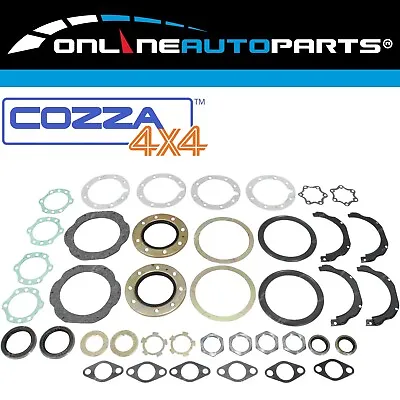 Swivel Hub Gasket + Oil Seal Kit For Toyota Landcruiser 76 78 79 80 105 Series • $39.95