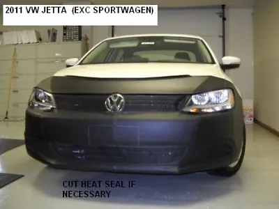 Lebra Front End Mask Cover Bra Fits 2011-2014 VW Jetta Exc. Sportwagen & Gli Mod • $145.99