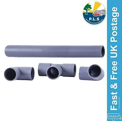 Caravan Waste Water Outlet Pipe Connection Kit 28mm Use With Waste Hog / Master • £6.89