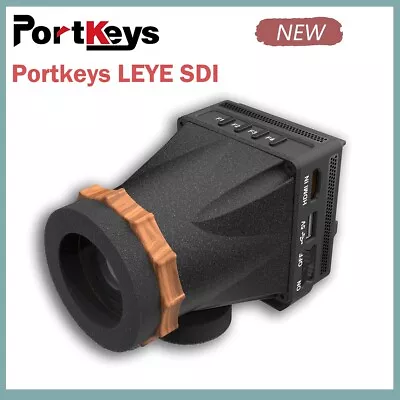 Portkeys LEYE SDI Electronic Camera Viewfinder 3D LUT HDMI EVF HD LCD Screen • £399