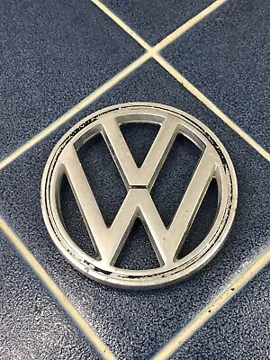 $25 • Buy Vintage Volkswagen Beetle Type 3 Hood Emblem German Original 1963-1973 VW