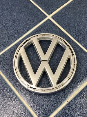 $25 • Buy Vintage Volkswagen Beetle Type 3 Hood Emblem German Original 1963-1973 VW