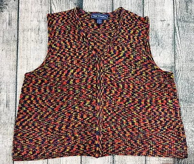 VTG Maggie McNaughton Knit Sweater Vest 2XL XXL • $14.16