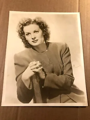 Maureen O Hara Rare Early Autographed 8/10 Photo From '47 Miracle On 34th Street • $69.99