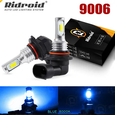 9006 LED Front Fog Light Bulbs 8000K Blue For Dodge RAM 1500 2500 3500 2013-2018 • $11.99