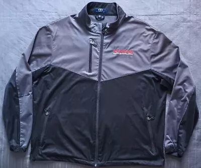 Nissan Full Zip Jacket Men's XL Black Gray Vantage • $11.75