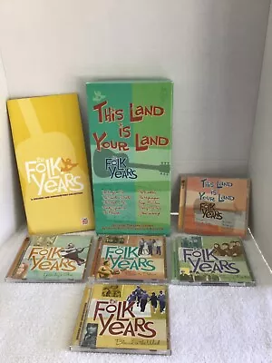 The Folk Years Time Life This Land Is Your Land 10-CD Set With Booklet • $44.98