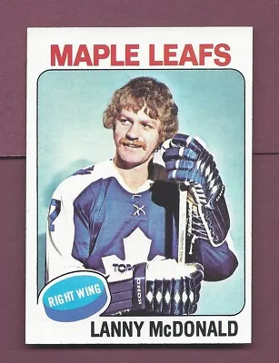 Razor Sharp Pack Fresh 1975 Topps Hockey #23 Lanny Mcdonald 2nd Yr  .99 Sh P835 • $1.99