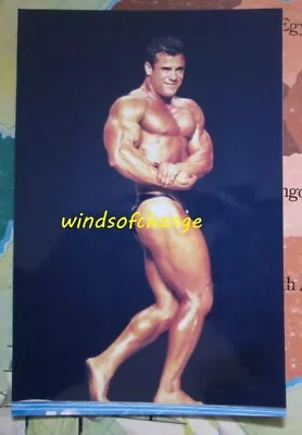 Found Photo Sexy Man Bodybuilding Muscles Flex Tight Underwear Gay Interest Q104 • $6.99