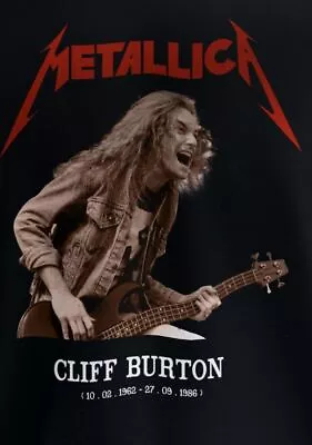 Metallica Cliff Burton Bass Guitar T-Shirt New • $15.98