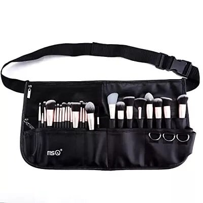 MSQ Makeup Brush Bag With Belt Cosmetic Brush Pouch Holder Organizer Multi • $32.60