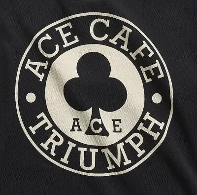£115 • Buy Msws23805-xxl Genuine Triumph Retro Ace Cafe Racer Halfzip Jumper Sweat Size Xxl