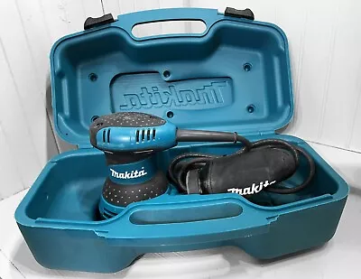 Makita BO5030 Orbital Sander W/New Platen And Optional Hard Case Works Great EUC • $69.99