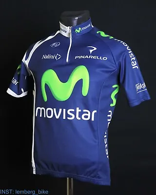 UCI Movistar Team 2011 Cycling Jersey (small) • $45