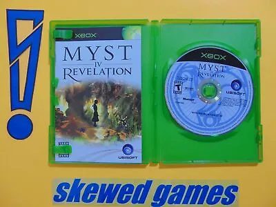 Myst IV Revelation - 4 - Cib - XBox Microsoft • $10.03