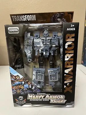 Transformers BRAWL Grey/BLUE Camouflage Decepticon Tank X-warrior KO Rare • $15