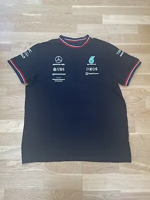 Mercedes F1 2022 Mens Team T-Shirt Size Extra Large XL- Great Condition • £32