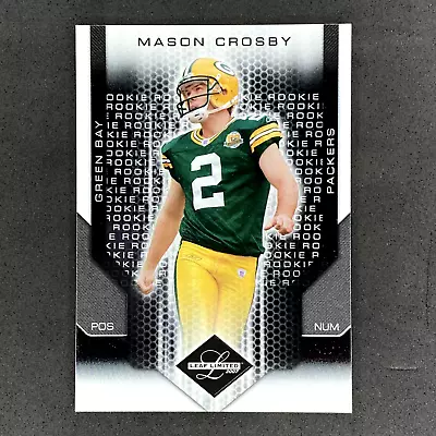 2007 Leaf Limited #230 Mason Crosby Rookie RC Limited Rookie SP #/399 Green Bay • $19.99