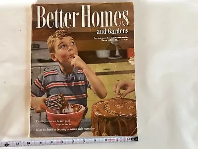 Better Homes And Gardens Magazine Published March 1952 • $4