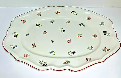 Porcelain PETITE FLEUR By VILLEROY & BOCH Oval 14 1/2  Serving Platter  • $68.99