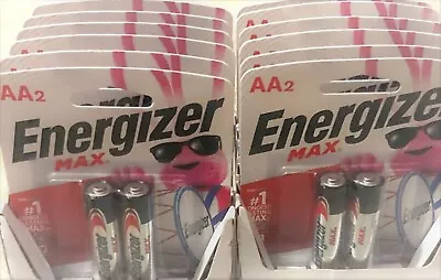 12 Pack Total 24 Energizer MAX AA Batteries Double AA2 Batteries Battery • $16.99