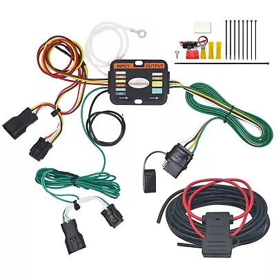 Vehicle T-connector 4 Way Flat Trailer Wiring Harness F 2010-2018 Hyundai Tucson • $55.99