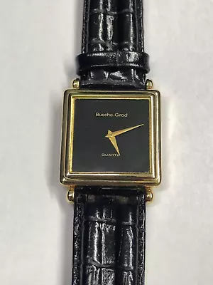 Vintage BUECHER GIROD 9ct Gold Watch • £745