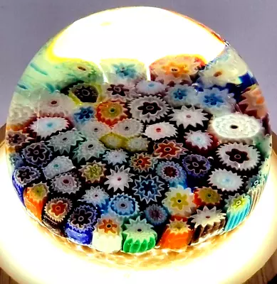 MURANO PAPERWEIGHT Millefiori Close Pack Fratelli Toso 1975 VINTAGE RARE VG++ • £26.99