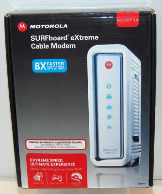 Motorola SURFboard EXtreme Cable WiFi Modem #SB6141 DOCSIS 3.0 • $14.97