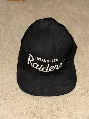 Los Angeles Raiders Hat Mitchell & Ness Vintage Collection NFL Rare UK SELLER • £15