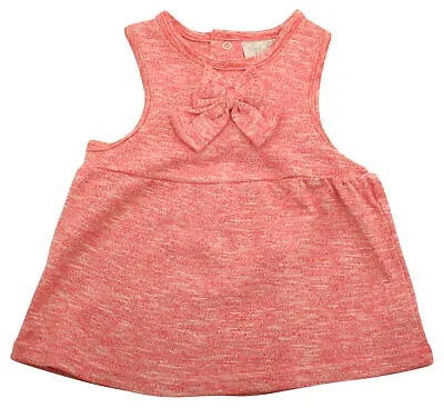 Ex-Store Baby Girls Cotton Rich Pinafore Dress • £4.99