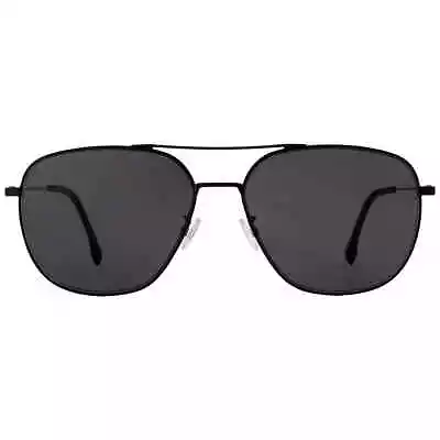 Hugo Boss Grey Pilot Men's Sunglasses BOSS 1218/F/SK 0TI7/IR 62 BOSS 1218/F/SK • $57.94