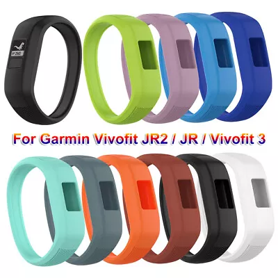 Silicone Watch Band Children Bracelet Strap For Garmin Vivofit JR 2 / Vivofit 3 • $11.41