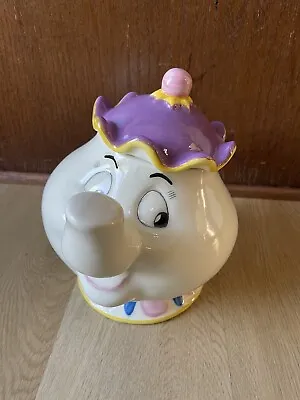 Vintage Beauty & The Beast Mrs. Potts Cookie Jar - W/orig Box. Never Displayed • $49.99