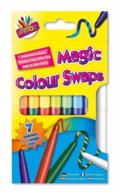 £2.37 • Buy Magic Colour Swap Pens, Craft, Art Kids Fun - 7 Colours 