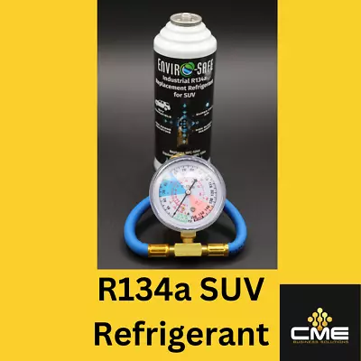 Envirosafe SUV AC R134a Replacement Refrigerant With Brass Gauge • $34.50