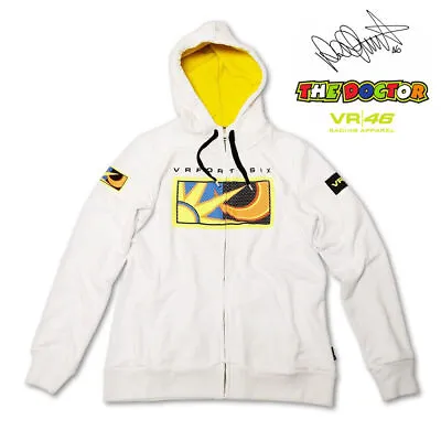 SALE ONLY £20 WITH FREE P&P Ladies VR46 Valentino Rossi Motorcycle Racing Hoodie • £20